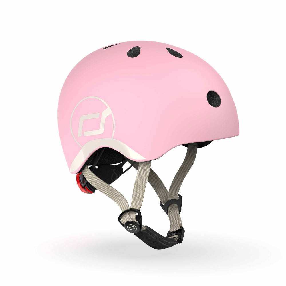 scoot and ride fahrradhelm Schutzhelm – Sicherer Kinderhelm für Roller & Scooter – BABY WIRTH Volumen:45 L Für schnelle und sendebewusste drivetrainNl:Riem