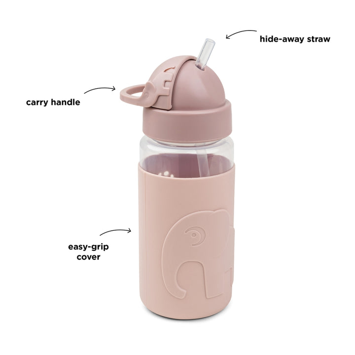 Done by Deer Easy-Grip Flasche mit Hals Elphee powder