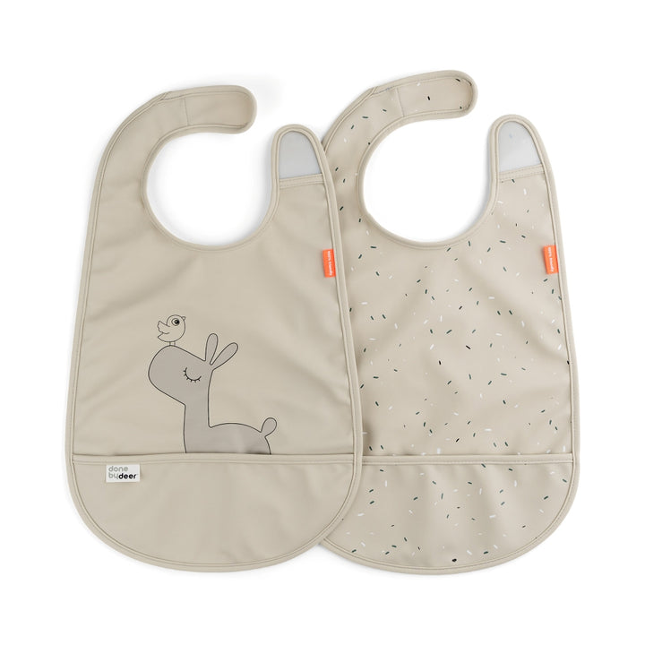 Done by Deer Lätzchen mit Klett Doppelpack