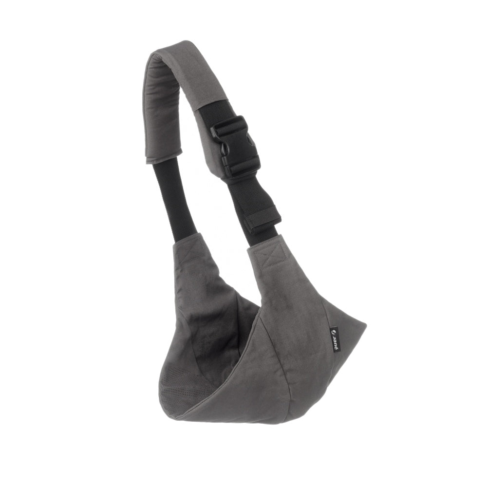 Ergonomische Jané Catch Hüfttrage in Grau – Babytrage für Kleinkinder ab 9 Monaten mit rutschfestem Sitz