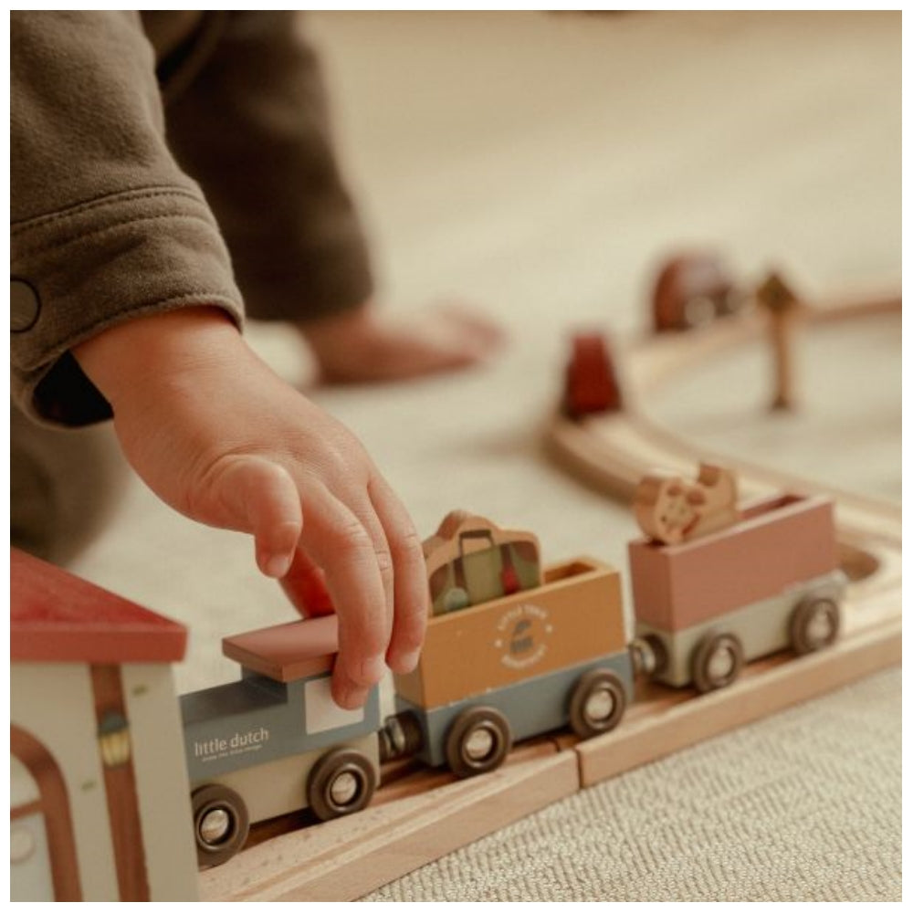 Little Dutch Eisenbahn-Set XL