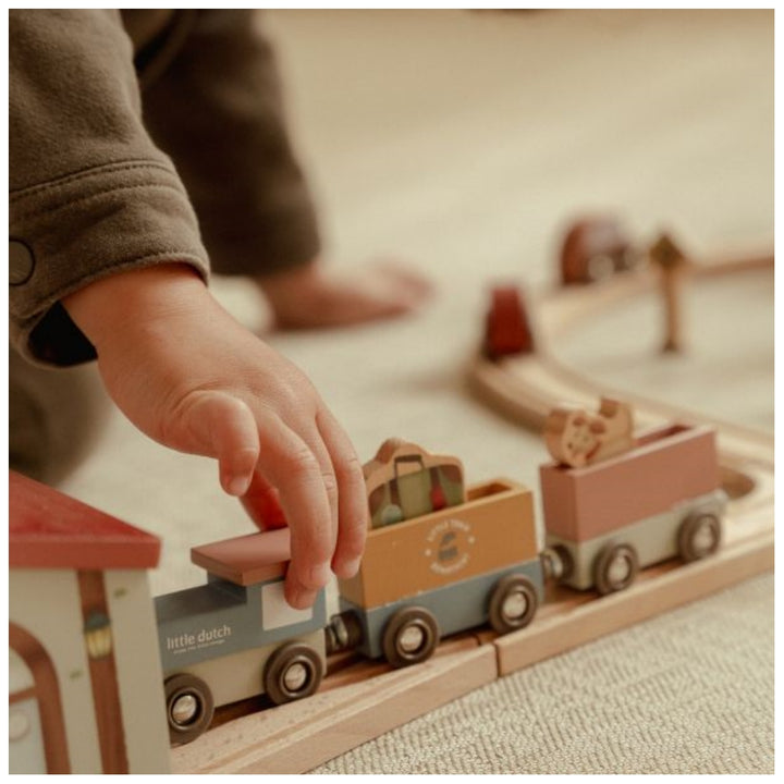 Little Dutch Eisenbahn-Set XL