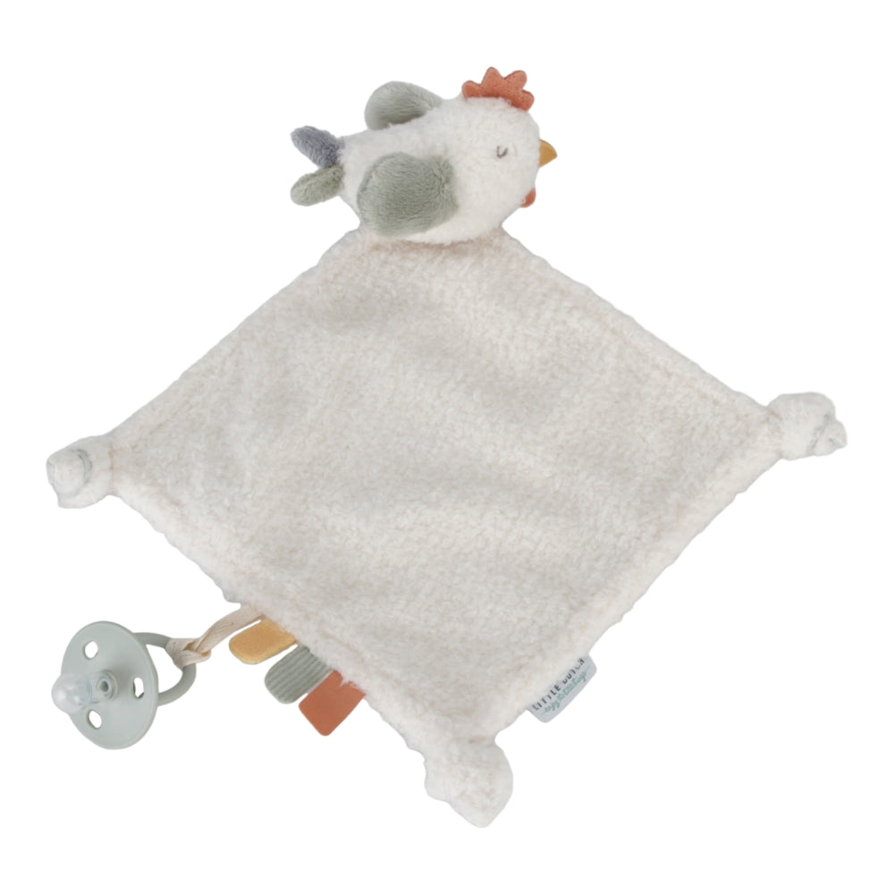 Little Dutch Kuscheltuch Huhn Little Farm