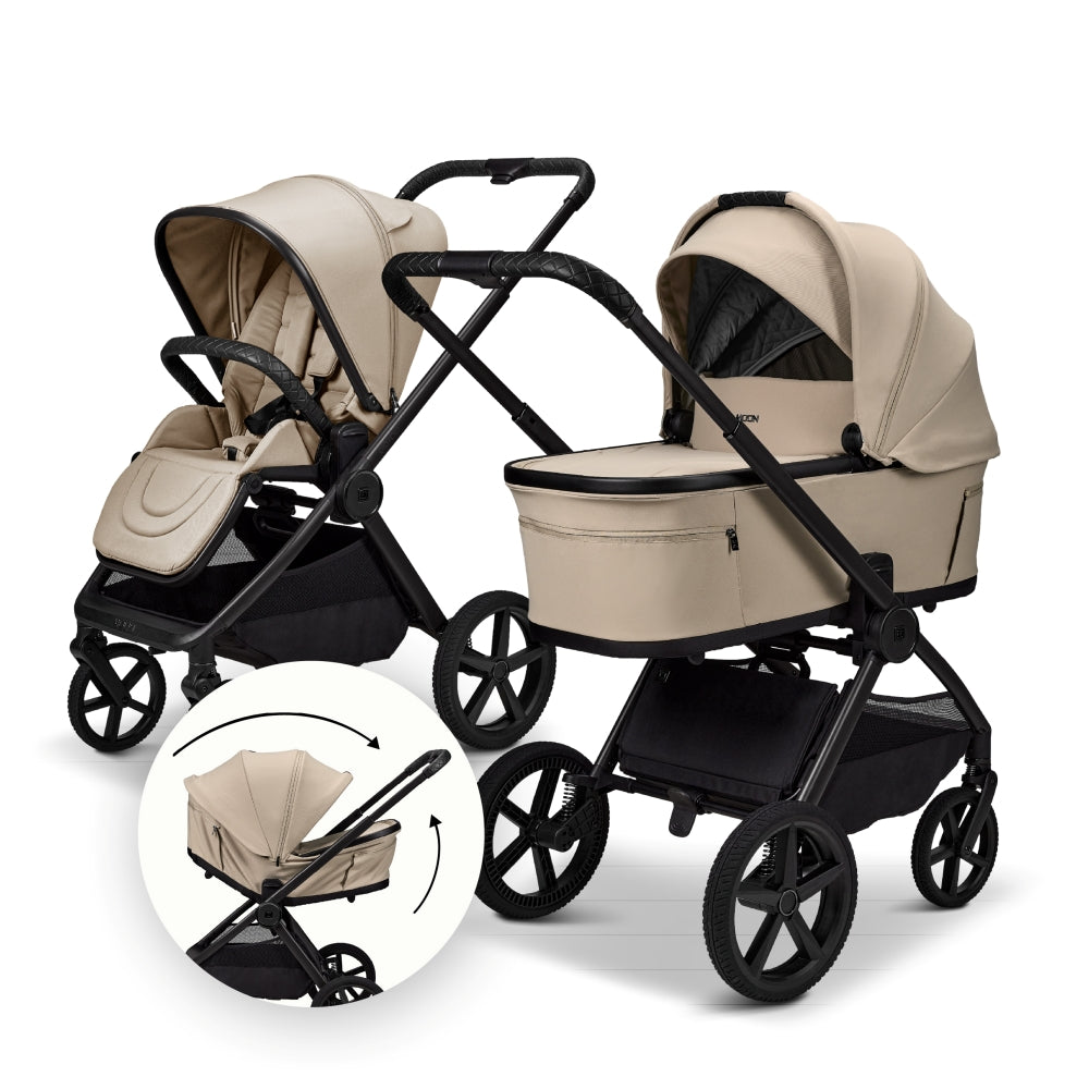 MOON GIO Fold Kombikinderwagen inkl. Träumeland Matratze