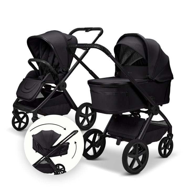MOON GIO Fold Kombikinderwagen inkl. Träumeland Matratze