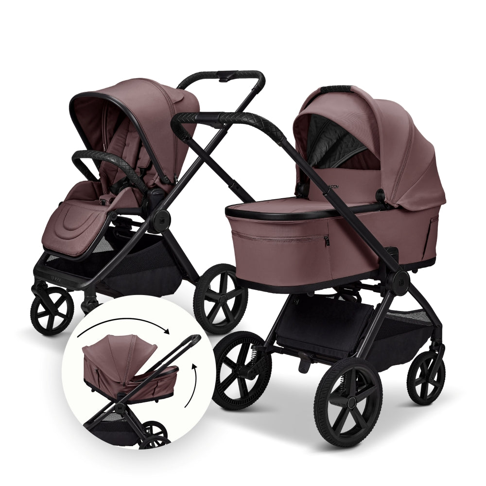 MOON GIO Fold Kombikinderwagen inkl. Träumeland Matratze