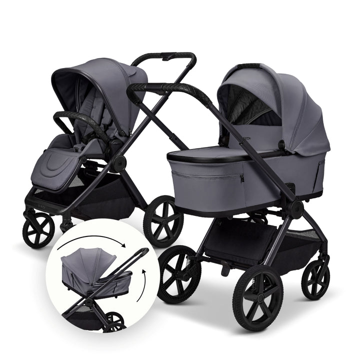 MOON GIO Fold Kombikinderwagen inkl. Träumeland Matratze