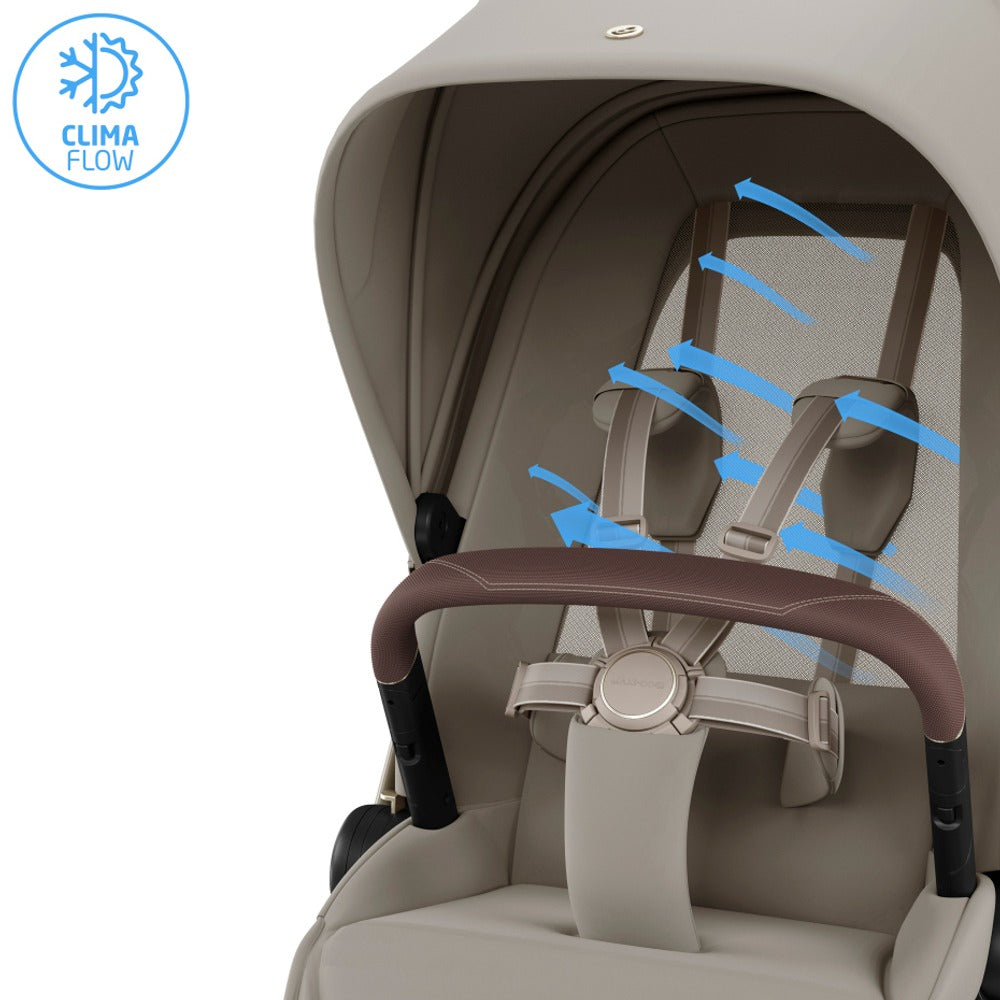 Maxi-Cosi FAME Kinderwagen Sapphire Sand – Bild 3