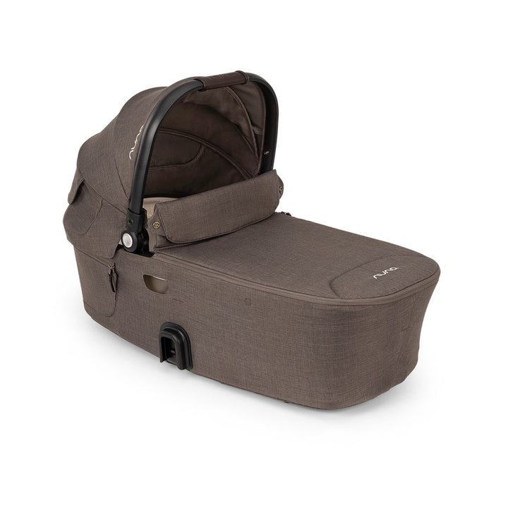 Nuna DEMInext Carrycot Chestnut Angle FlapDown GL 2400