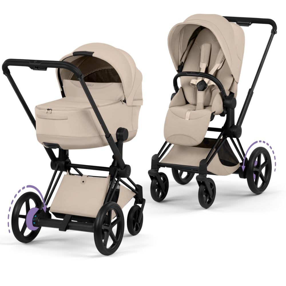 Cybex ePRIAM 5 Kombikinderwagen mit Schiebemotor