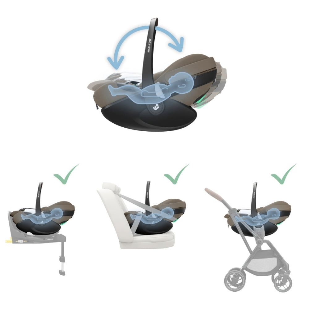 MAXI-COSI Pebble 360 Pro 2 Babyschale 40-87cm