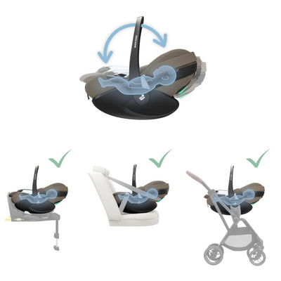 MAXI-COSI Pebble 360 Pro 2 Babyschale 40-87cm