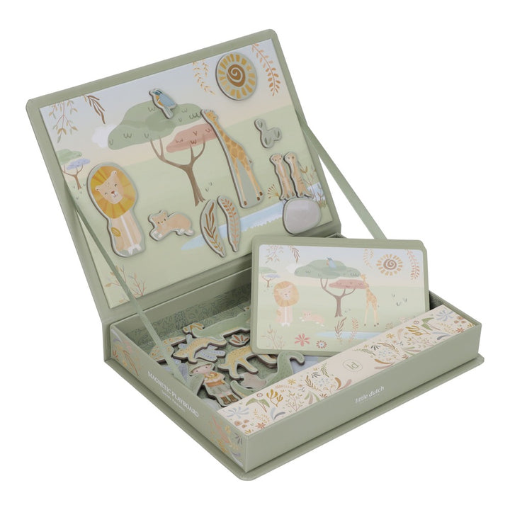 Little Dutch Magnetische Spieltafel Safari Friends – Bild 1