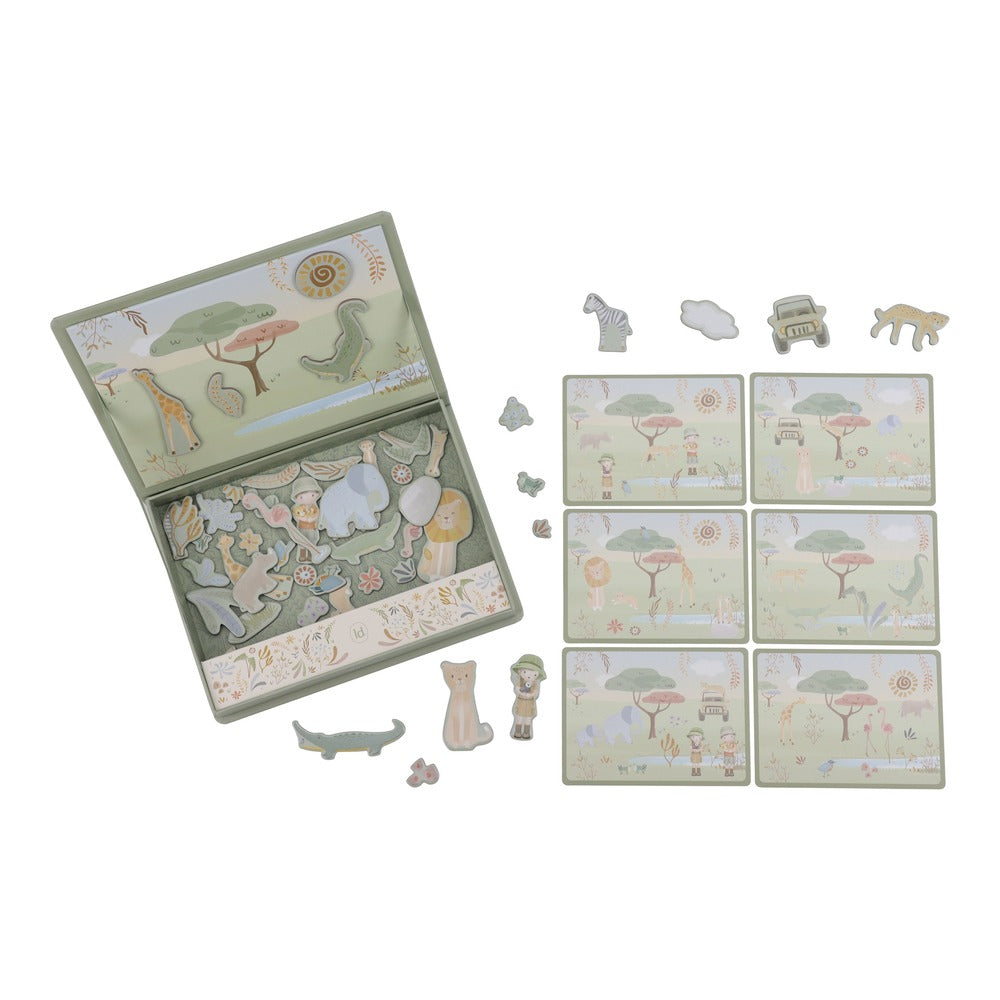 Little Dutch Magnetische Spieltafel Safari Friends – Bild 2