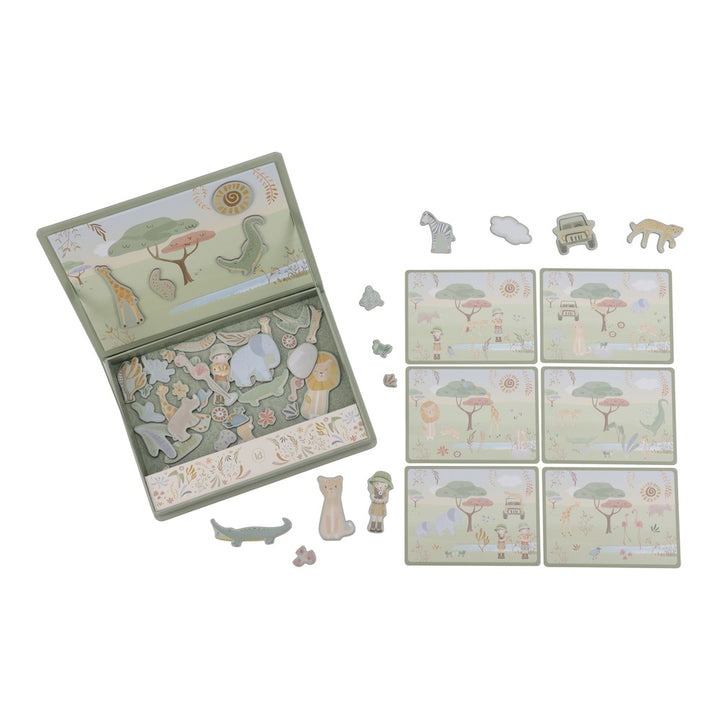 Little Dutch Magnetische Spieltafel Safari Friends – Bild 2