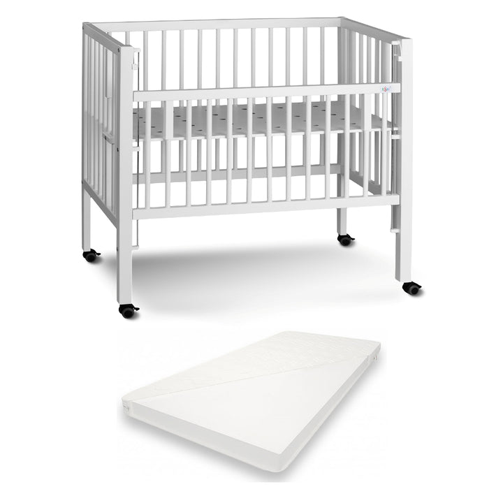 tiSsi Beistellbett MAXI Boxspring 90x50cm Liegefläche BUNDLE