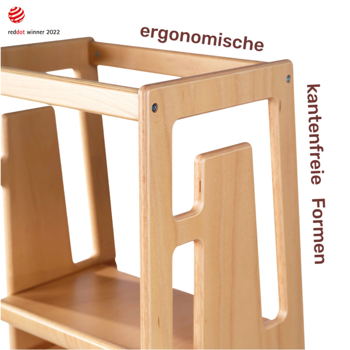 TUKI Lernturm + gratis Anti Rutschmatten Set